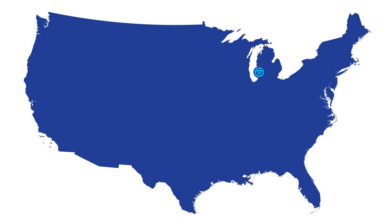 Map of USA